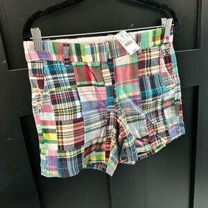 NEW WITH TAGS! J Crew plaid shorts!
